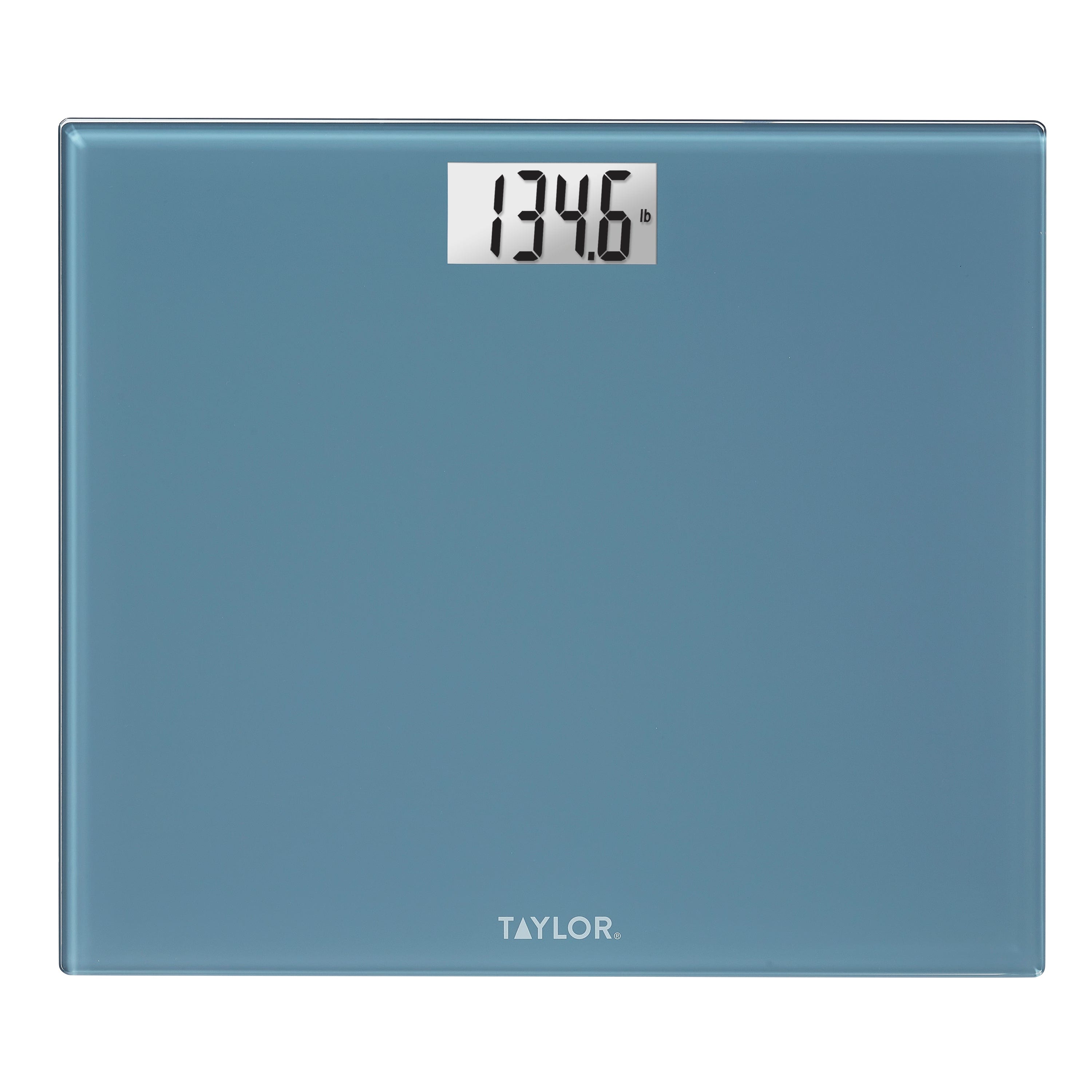 Digital Bathroom Scale in Slate Blue