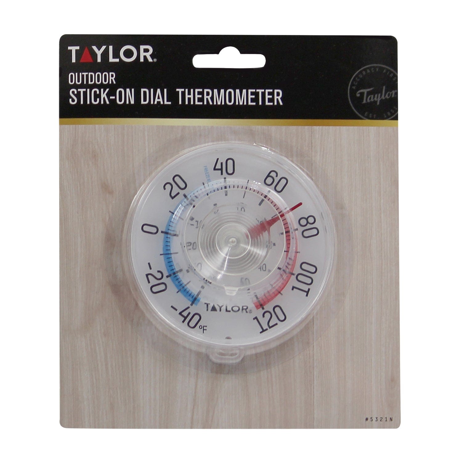 3.5" Suction Cup Dial Thermometer
