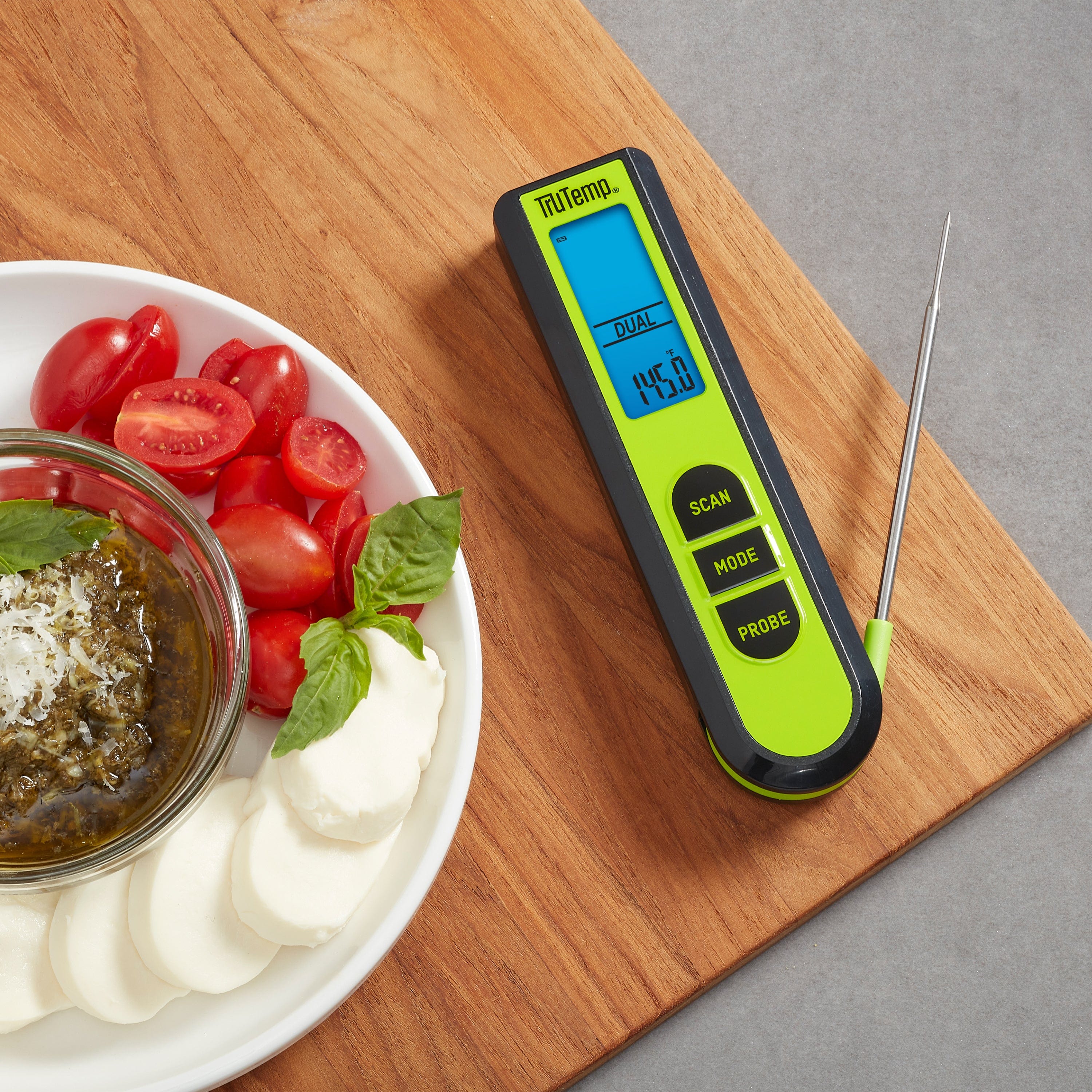 TruTemp Dual Infrared Thermometer Plus Meat Probe