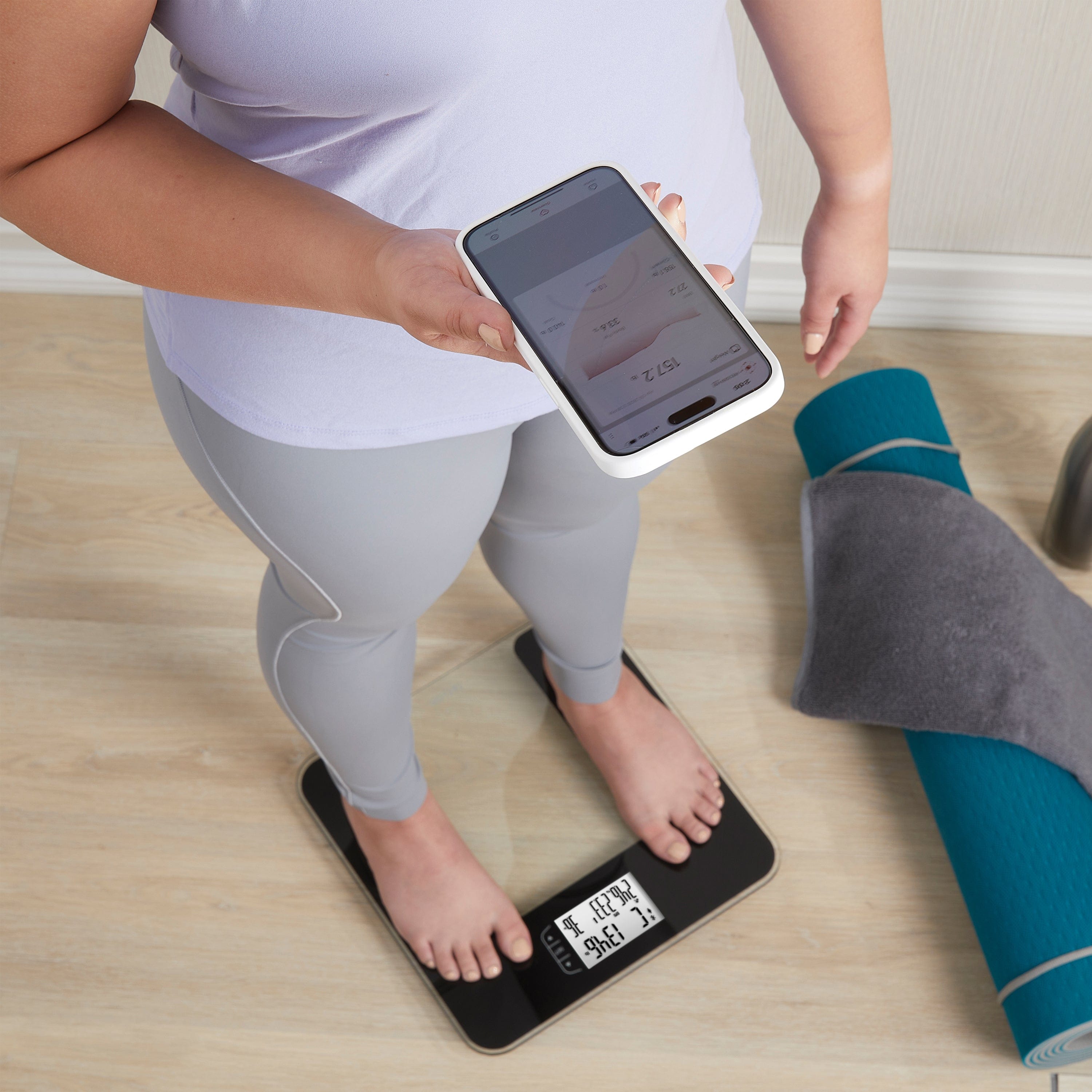 Smart Body Composition Scale with Precision Hub App & Quickview