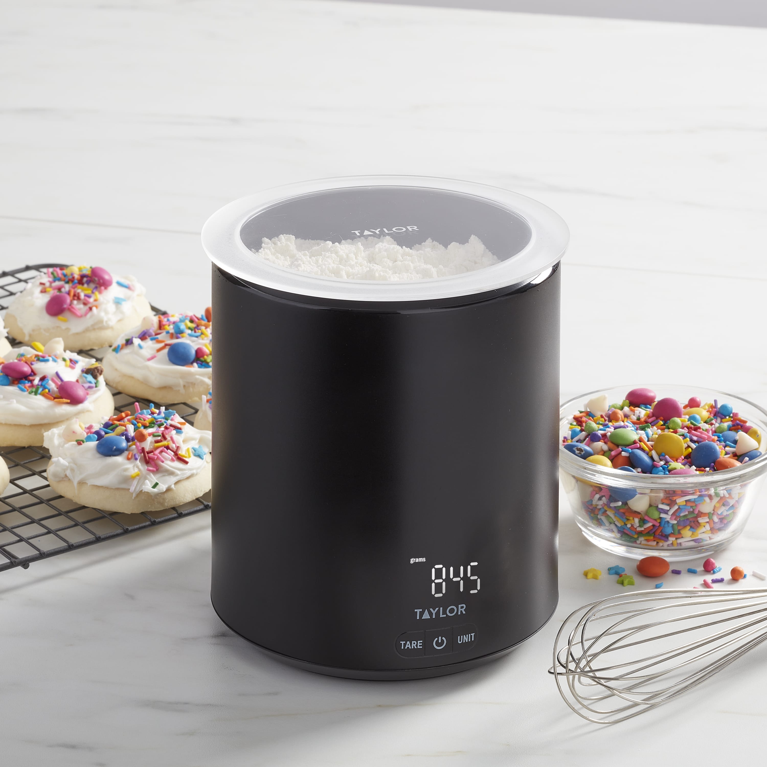 4.4lb USB-C Rechargeable Container Scale with Lid