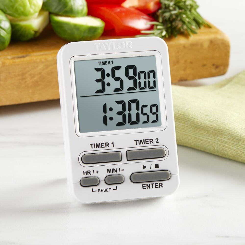 Temporizador de eventos dual con reloj