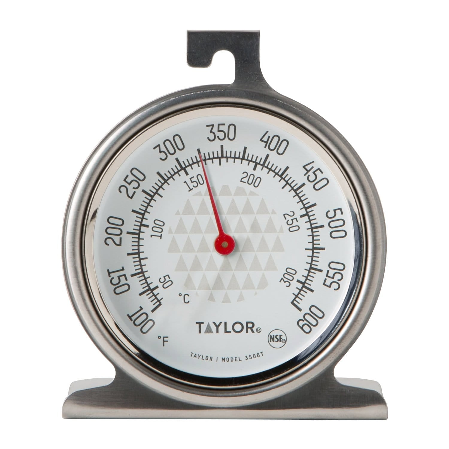 Taylor Pro Large Stainless Steel Traditional Dial Oven Temperature  Thermometer