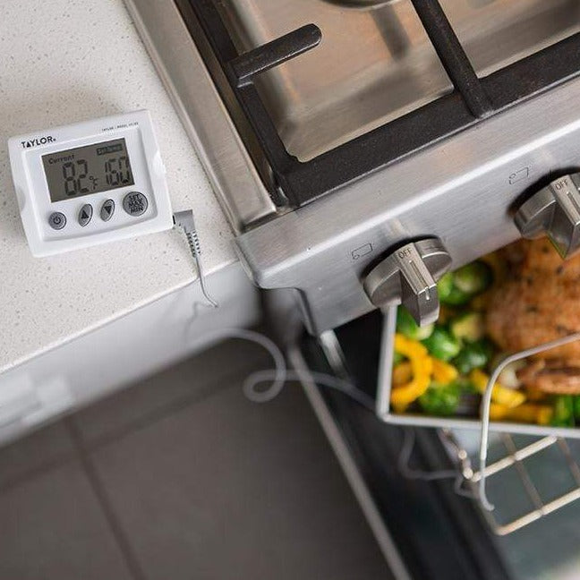 Termómetro digital de alambre con sonda