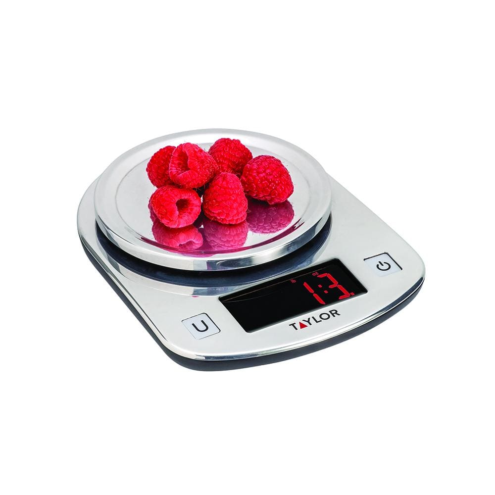 Taylor Precision Products Stainless Steel Digital Kitchen Scale