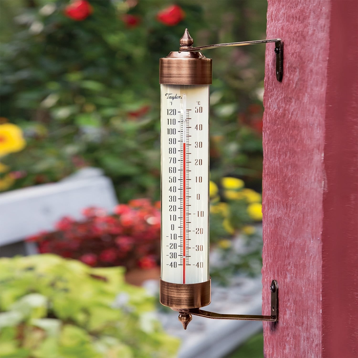 12.25" Long Glass Tube Thermometer