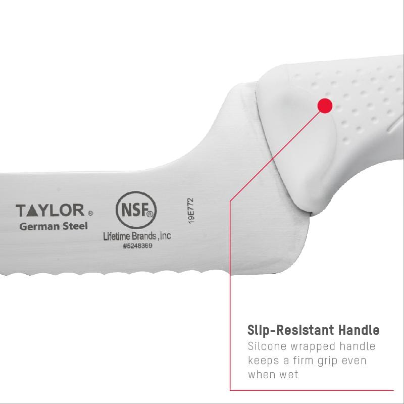 10″ Offset Bread Knife