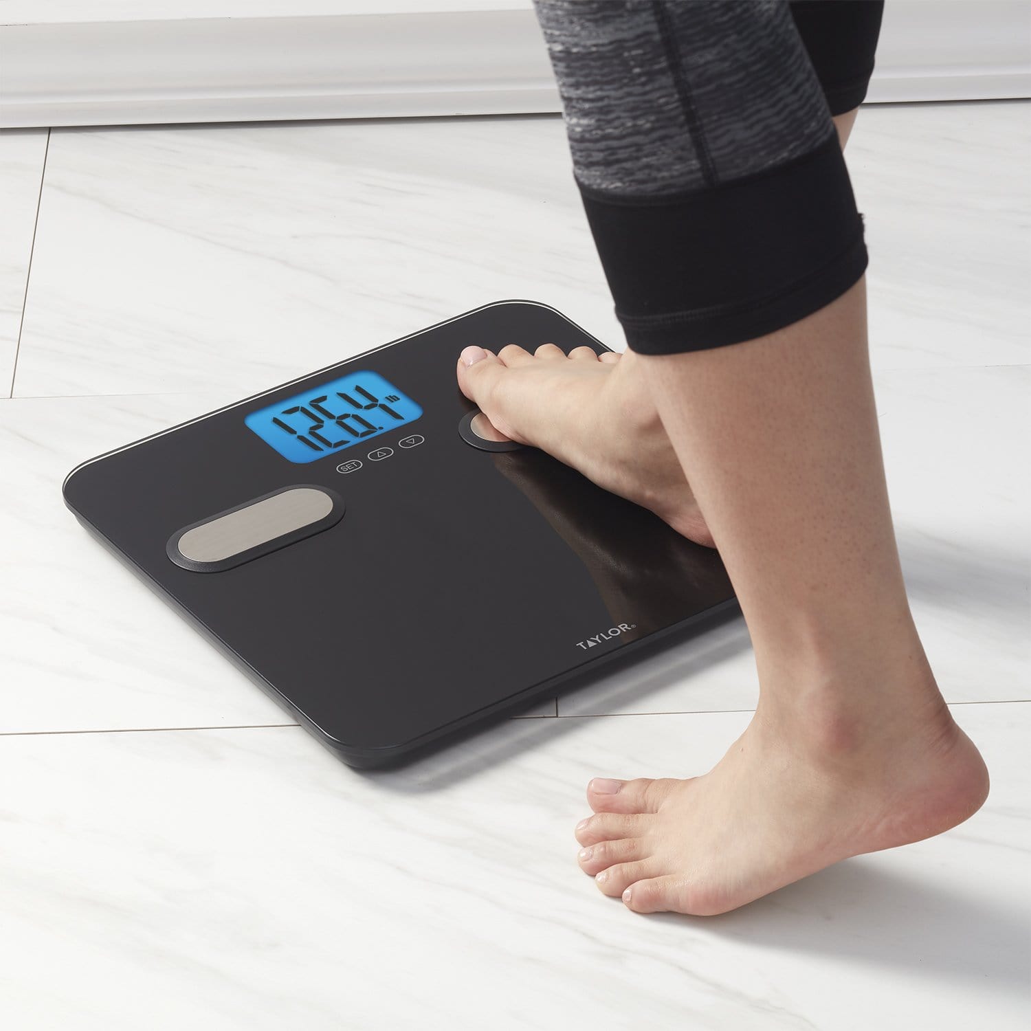 Body Composition Scale with Body Water, Body Fat and Muscle Mass – Taylor  USA