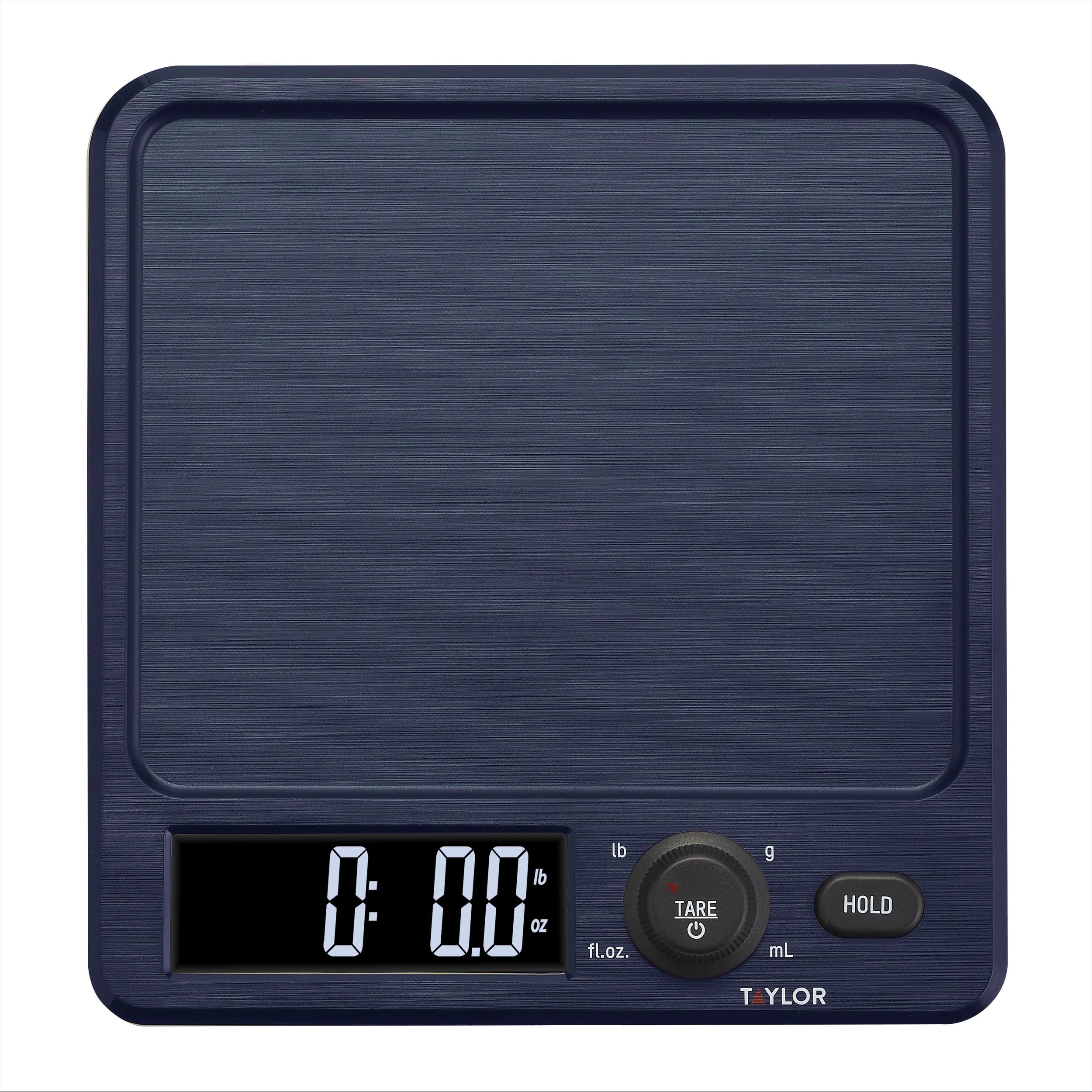 11lb Antimicrobial Kitchen Scale with Rotating Knob
