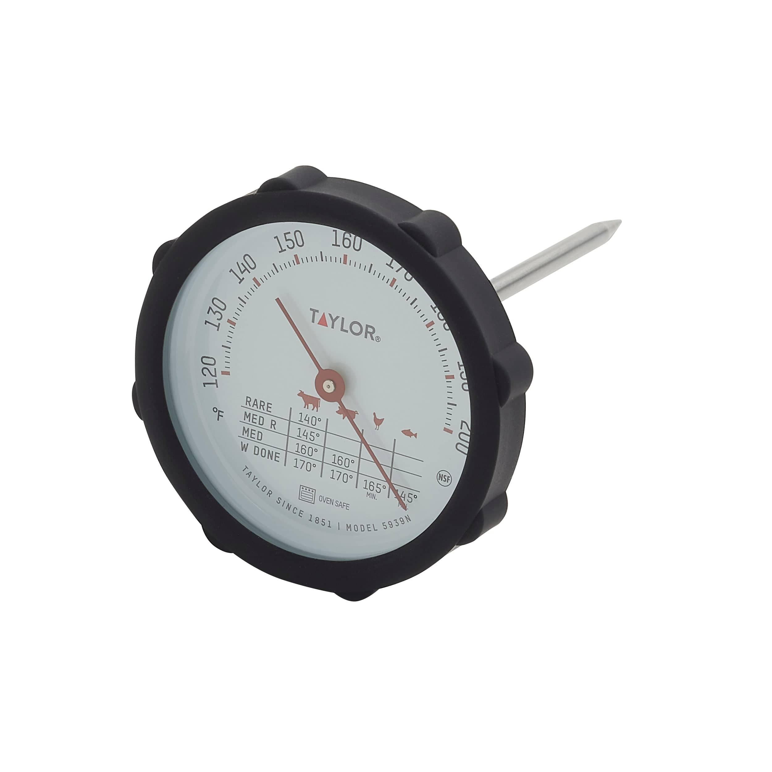 Taylor Oven Safe Leave-In Meat Thermometer