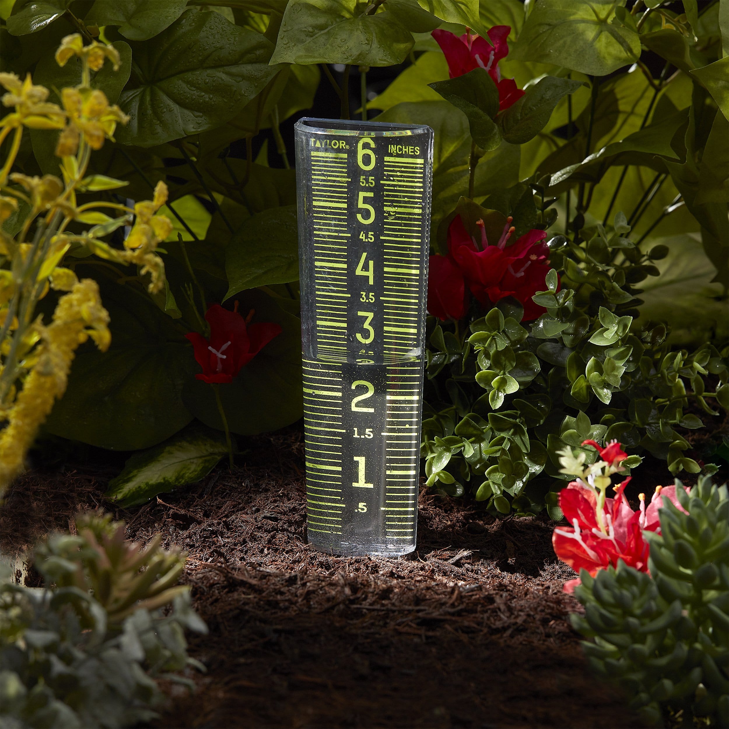 ClearVu 6" Glow in the Dark Rain/Sprinkler Gauge