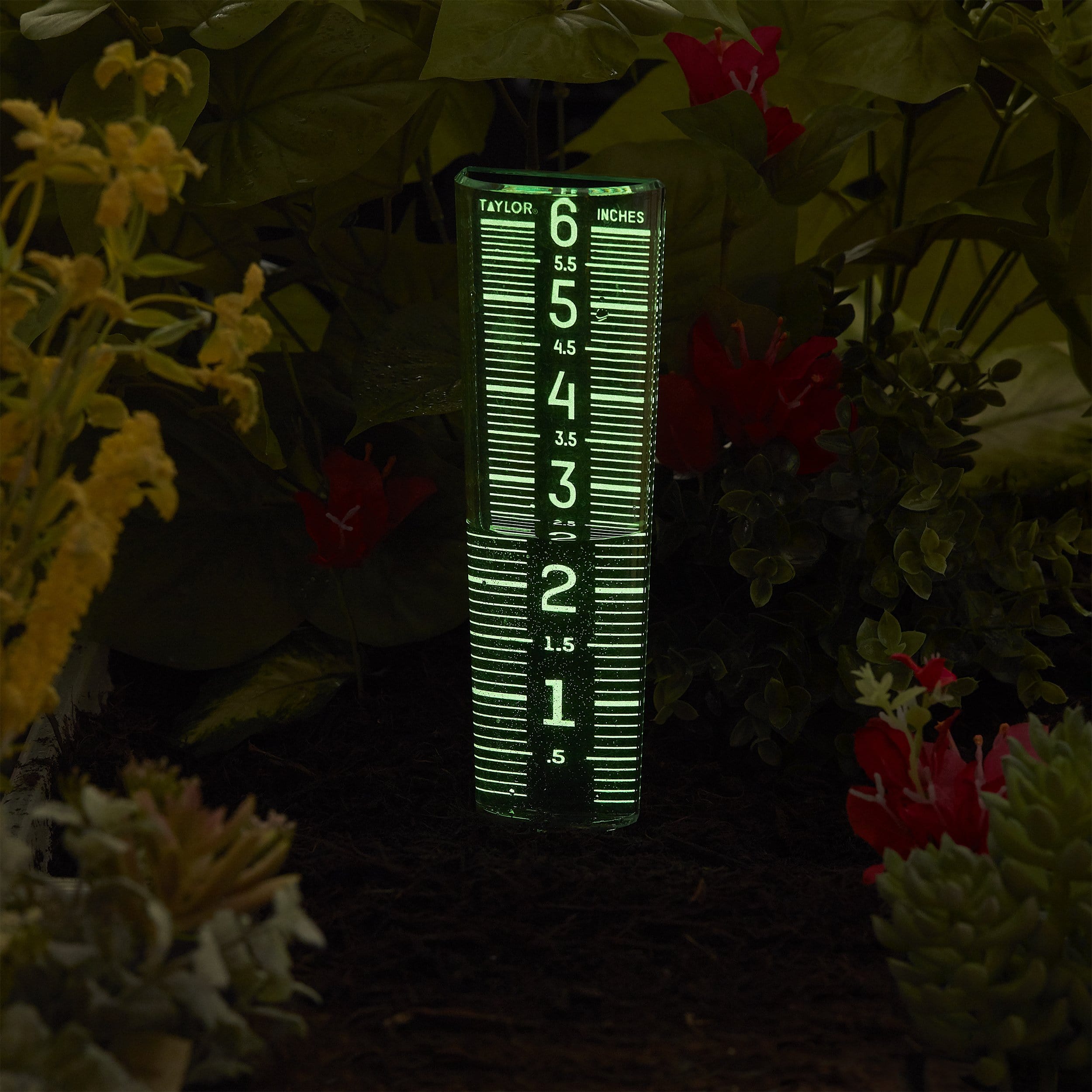 ClearVu 6" Glow in the Dark Rain/Sprinkler Gauge