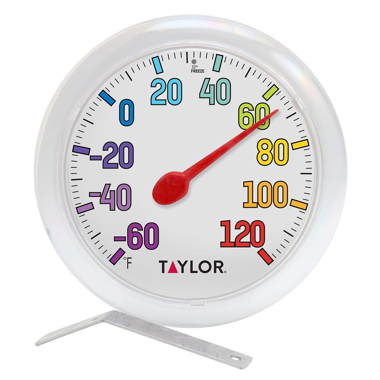 6" Colortrak Metal Dial Thermometer