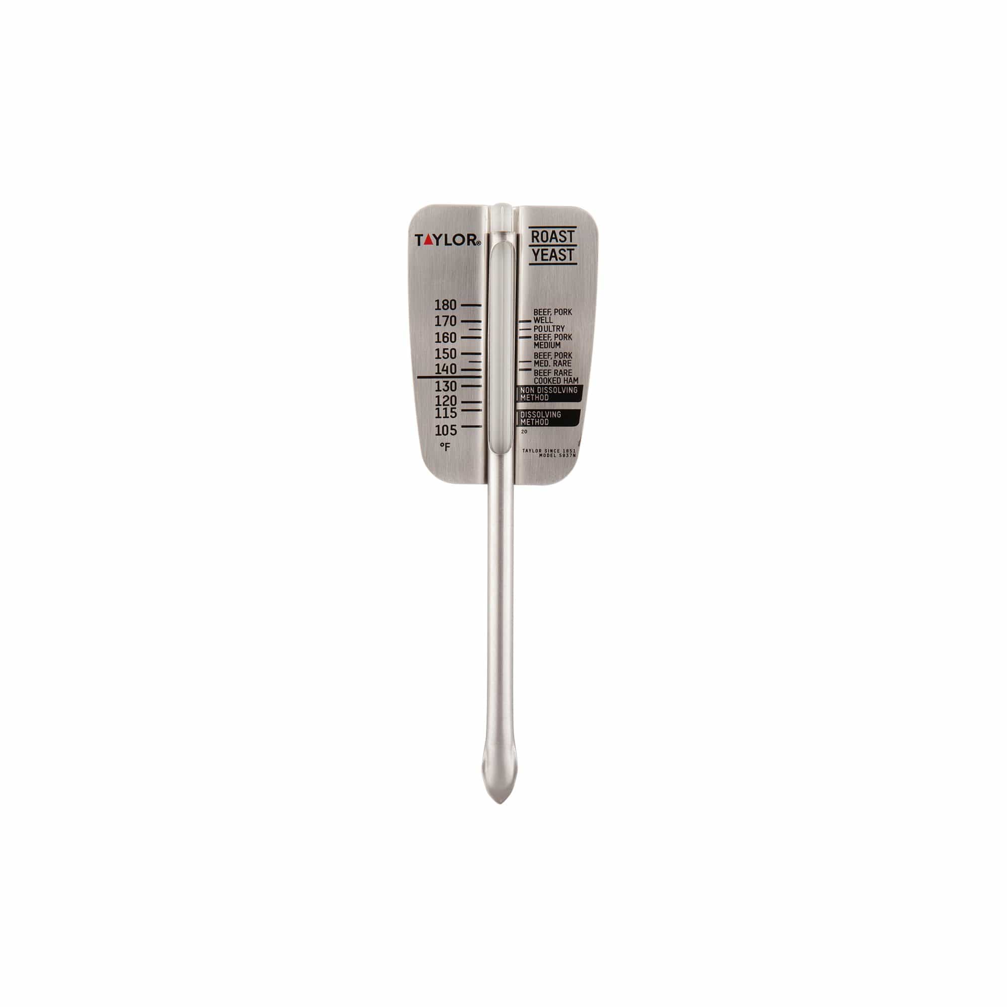 Taylor 5939N Meat Dial Thermometer Easy to read Measurement For