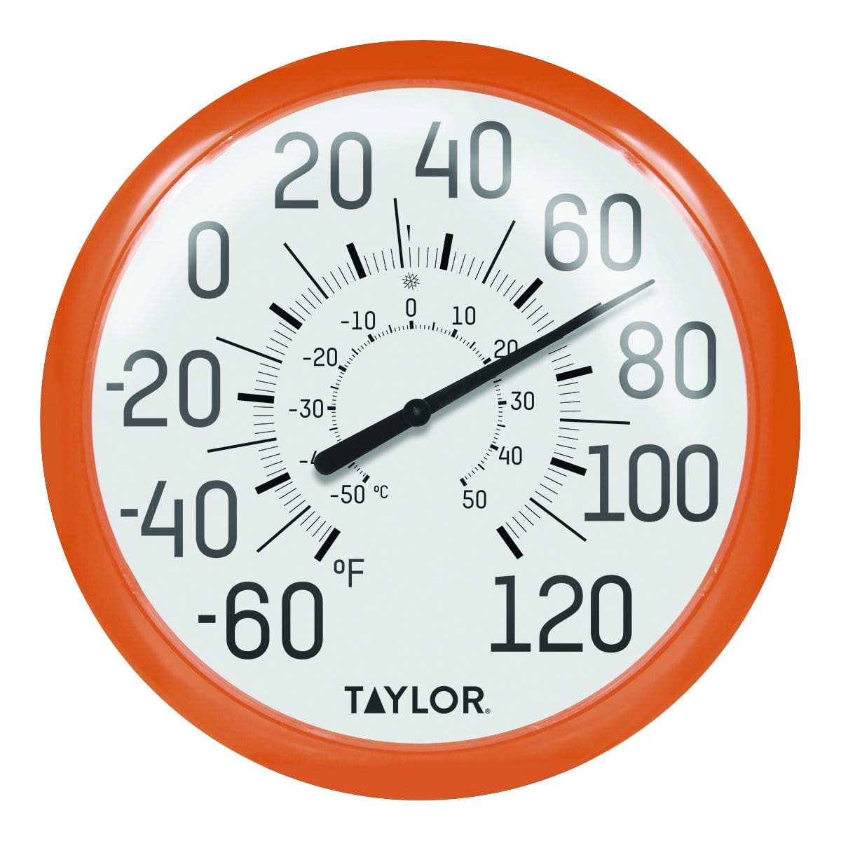 13.25 Big & Bold Dial Outdoor Thermometer, 6700OR