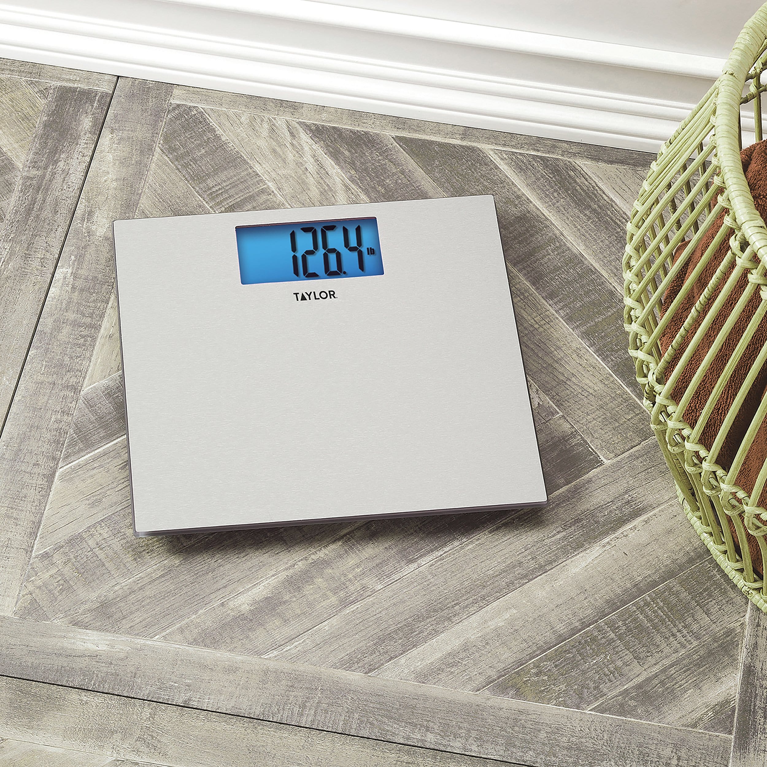 Digital Textured Stainless Steel Scale