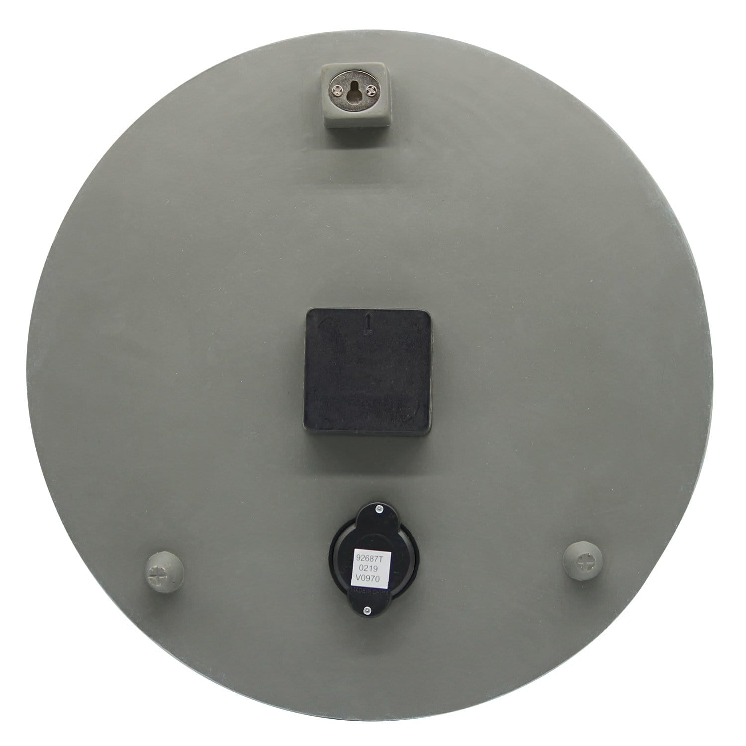 14" Manatee Clock with Thermometer