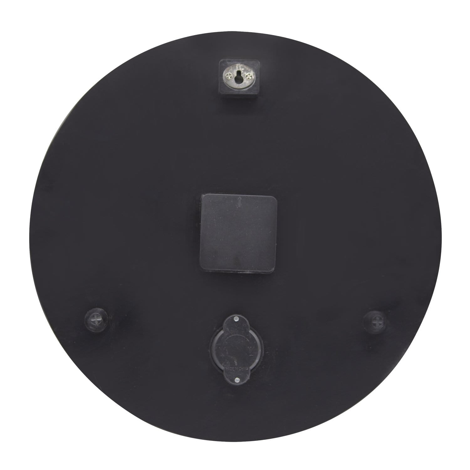 Reloj de barril de bourbon de 14" con termómetro