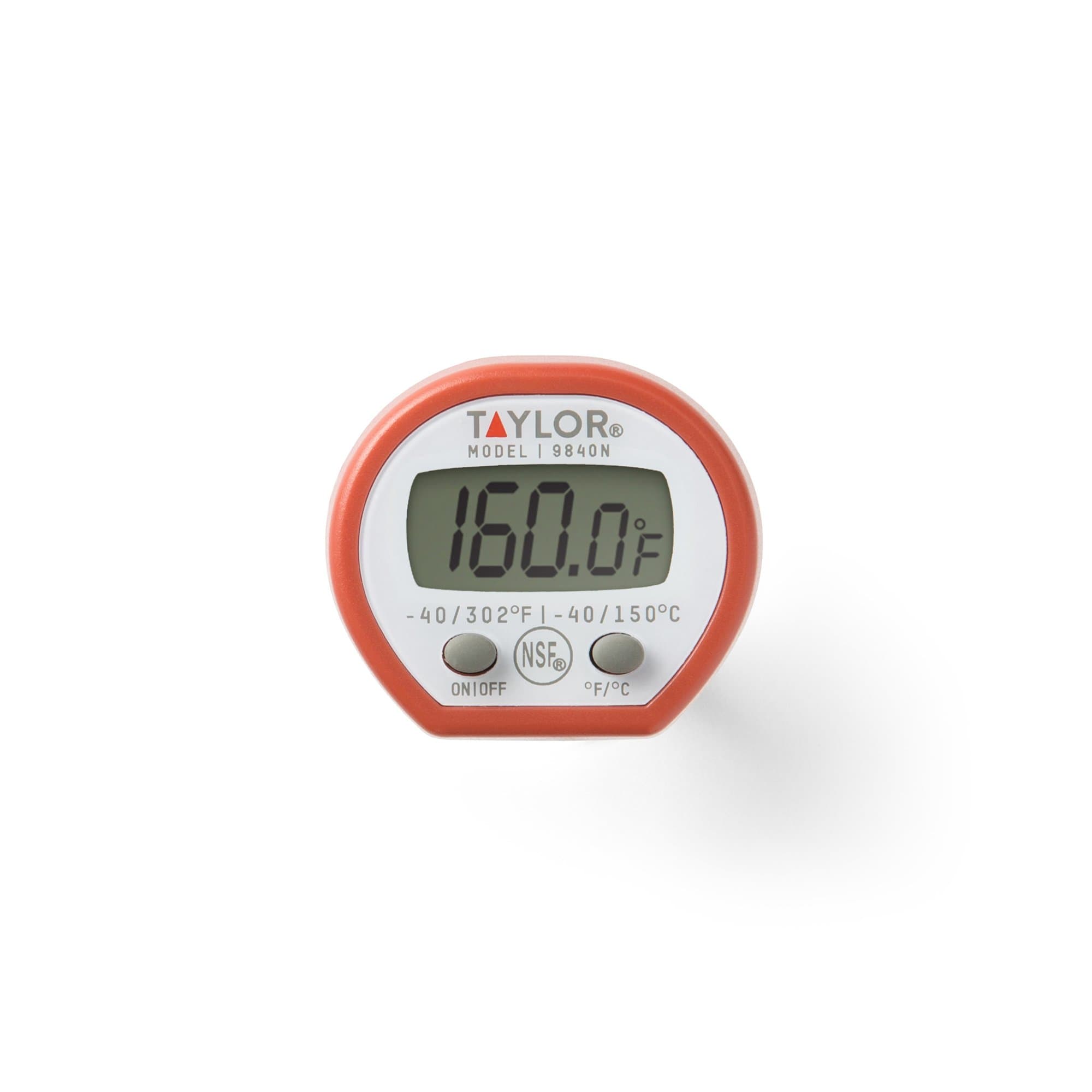 Taylor 9840RB Classic Instant Read Pocket Thermometer with 5 Probe and  Rubber Boot
