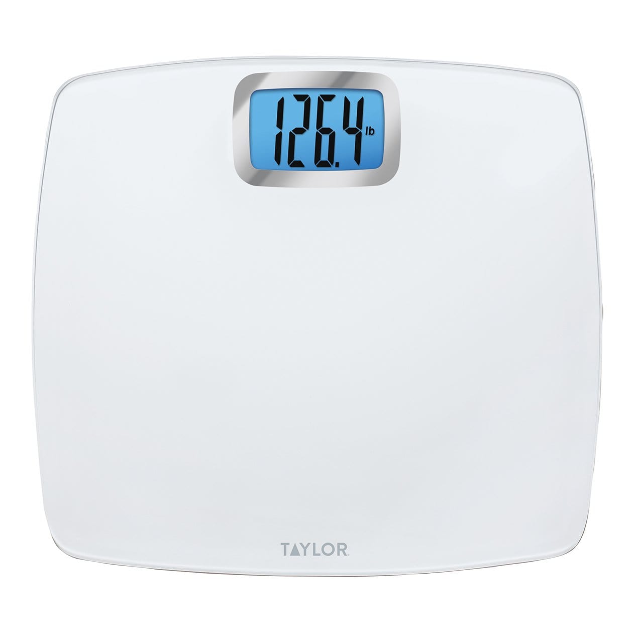 Pure White Digital Bathroom Scale – Taylor USA