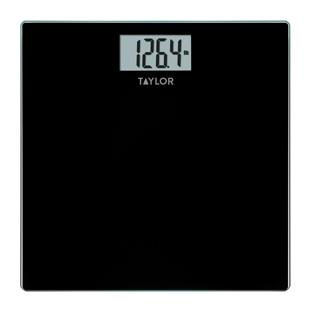 Taylor Digital Bathroom Scale, Highly Accurate Body Weight Scale