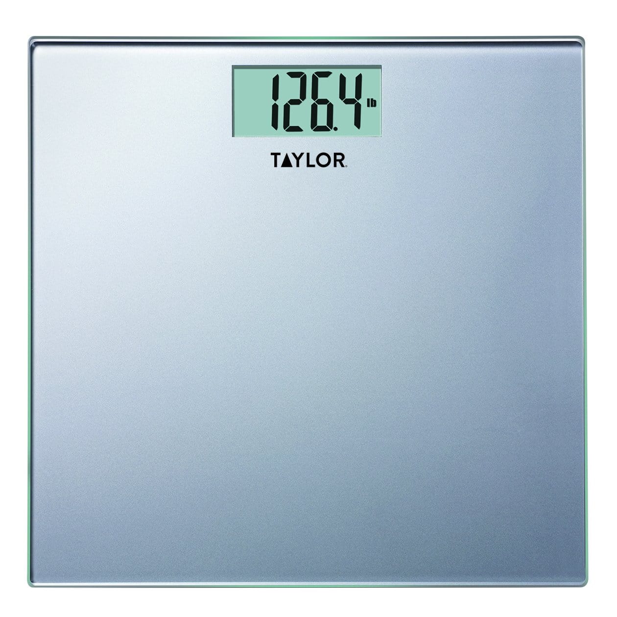 Digital Glass Silver Bathroom Scale