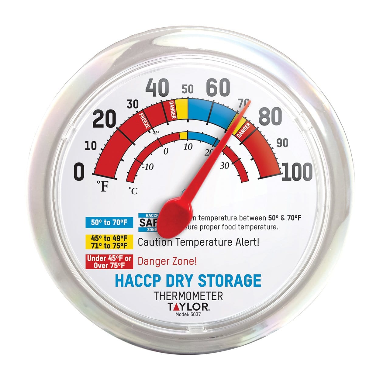 HACCP Prep/Dry Storage Bi-Metal Thermometer