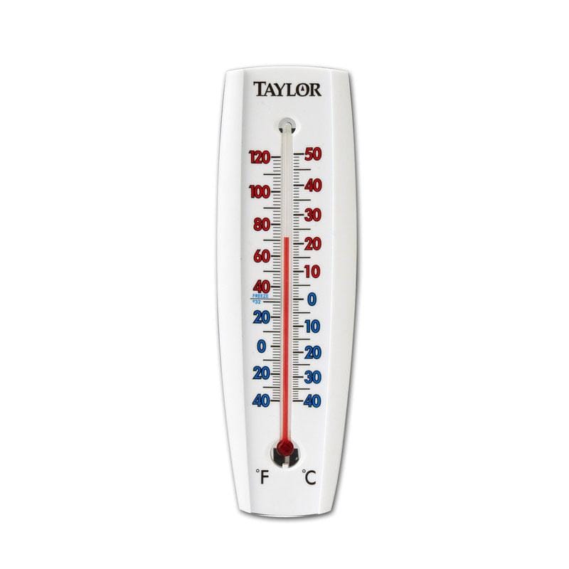 7.625" x 2.375" Window Thermometer