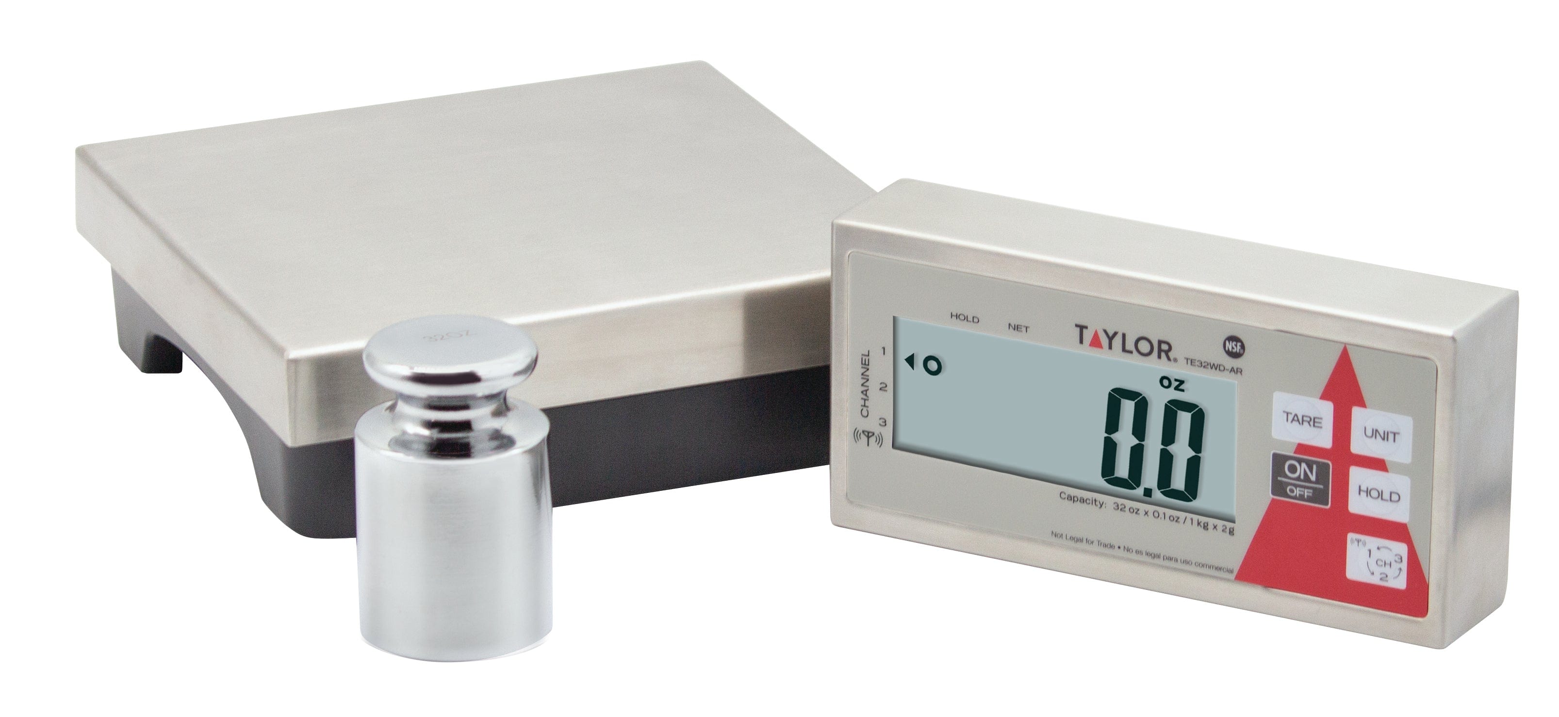 Commercial Wireless Digital Scale, 32oz Capacity