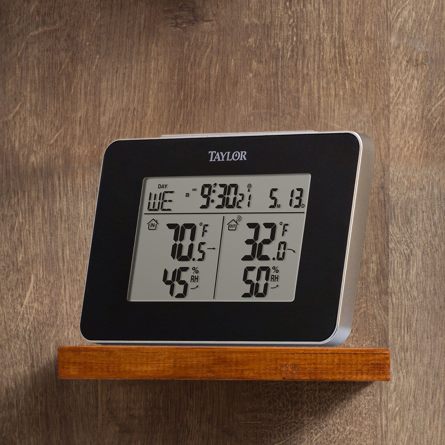 Wireless Indoor and Outdoor Weather Station with Hygrometer