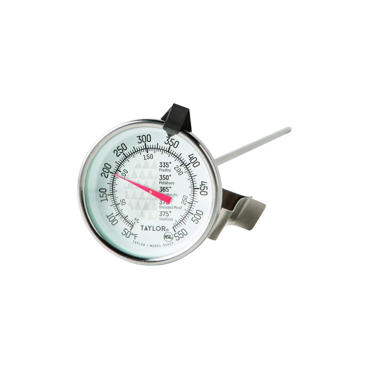 Deep Fry Thermometer, Deep Fryer Turkey Thermometer With Clip