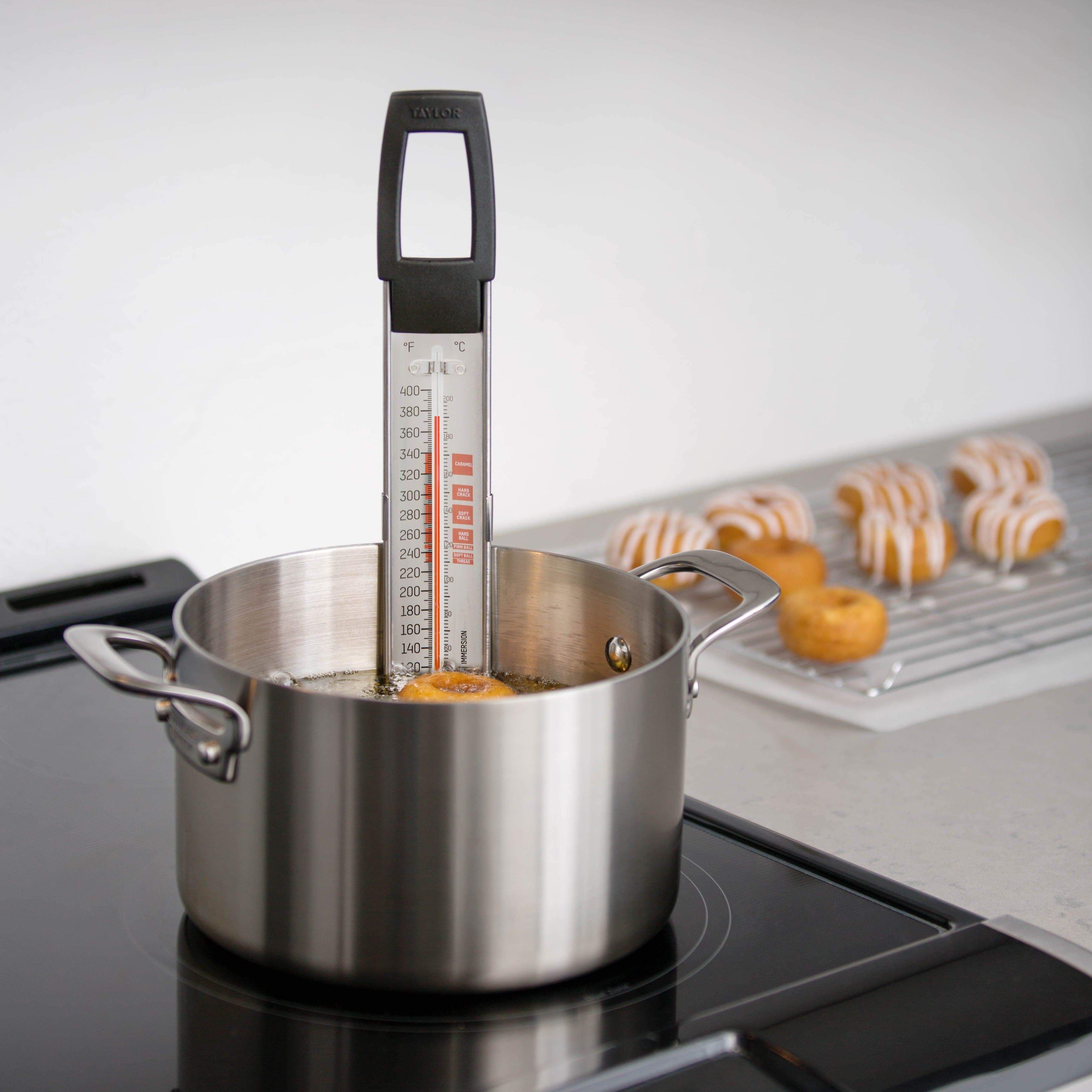 Curved Candy/Deep Fry Paddle Thermometer
