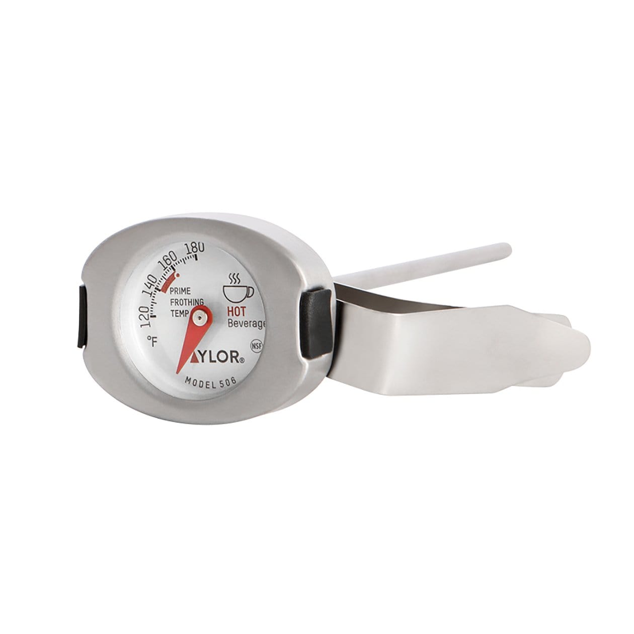 CDN IRTL220 ProAccurate Insta-Read 7 Hot Beverage and Frothing Thermometer  - 0 to 220 Degrees Fahrenheit