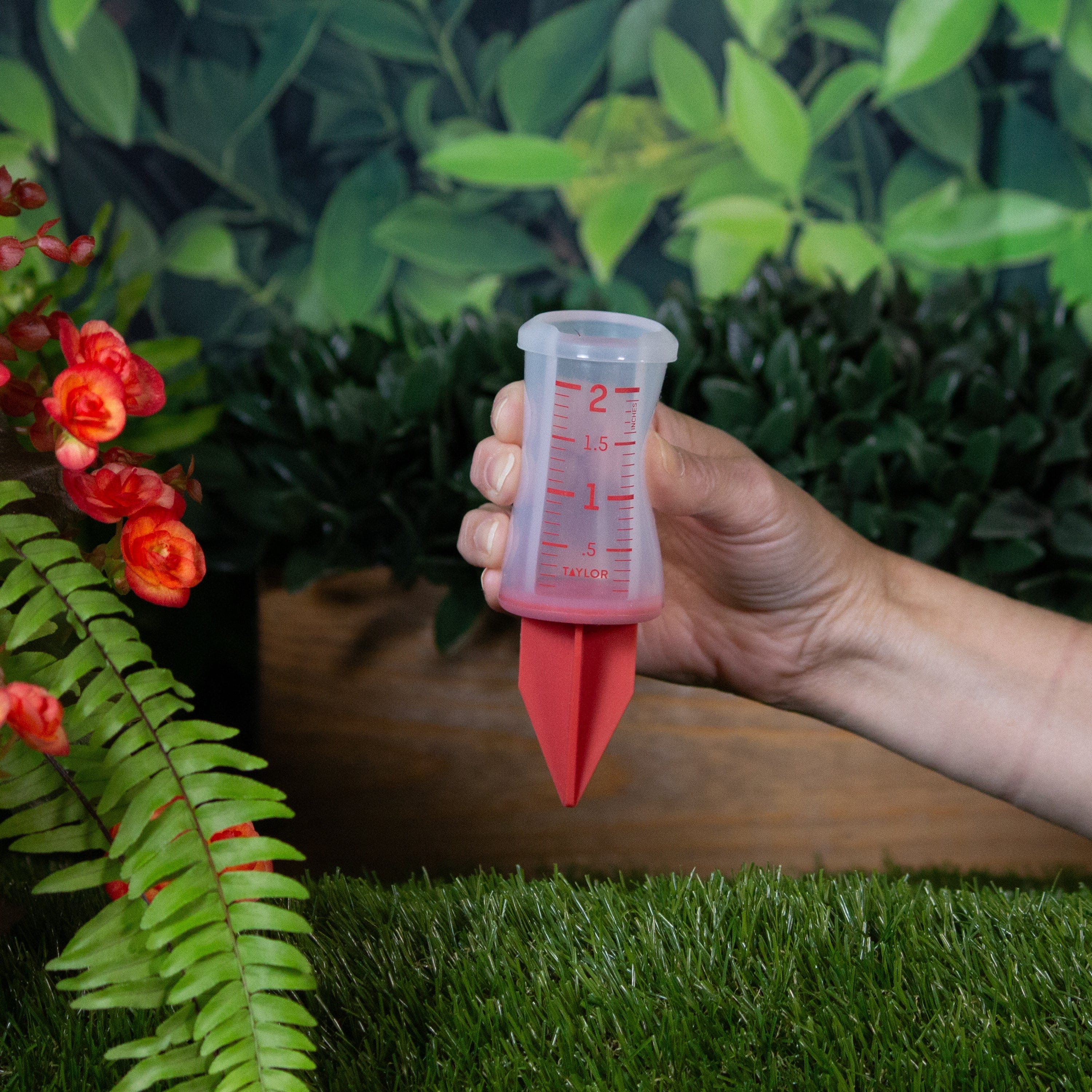 2" Silicone Sprinkler Gauge, Red