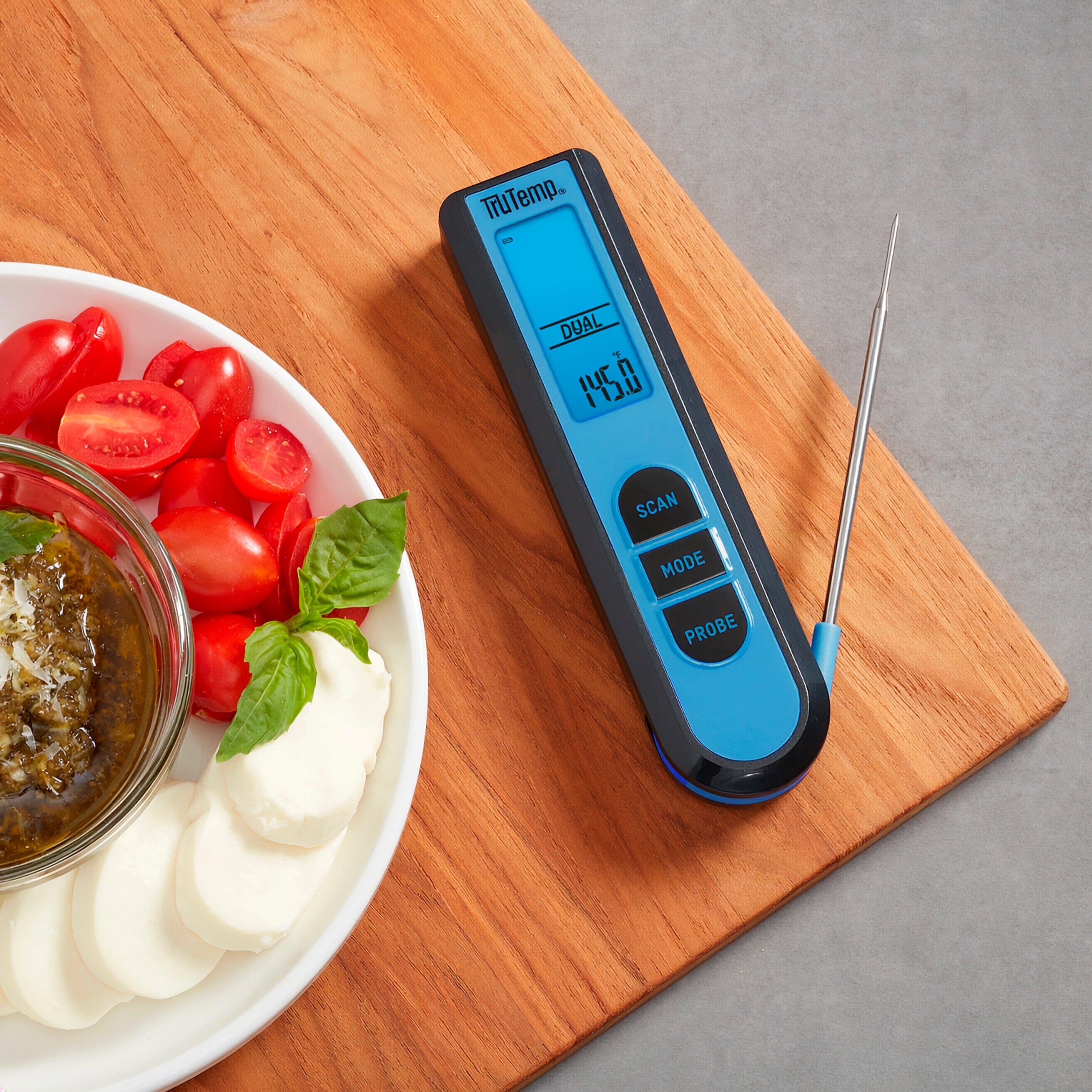 TruTemp Dual Infrared Thermometer Plus Meat Probe