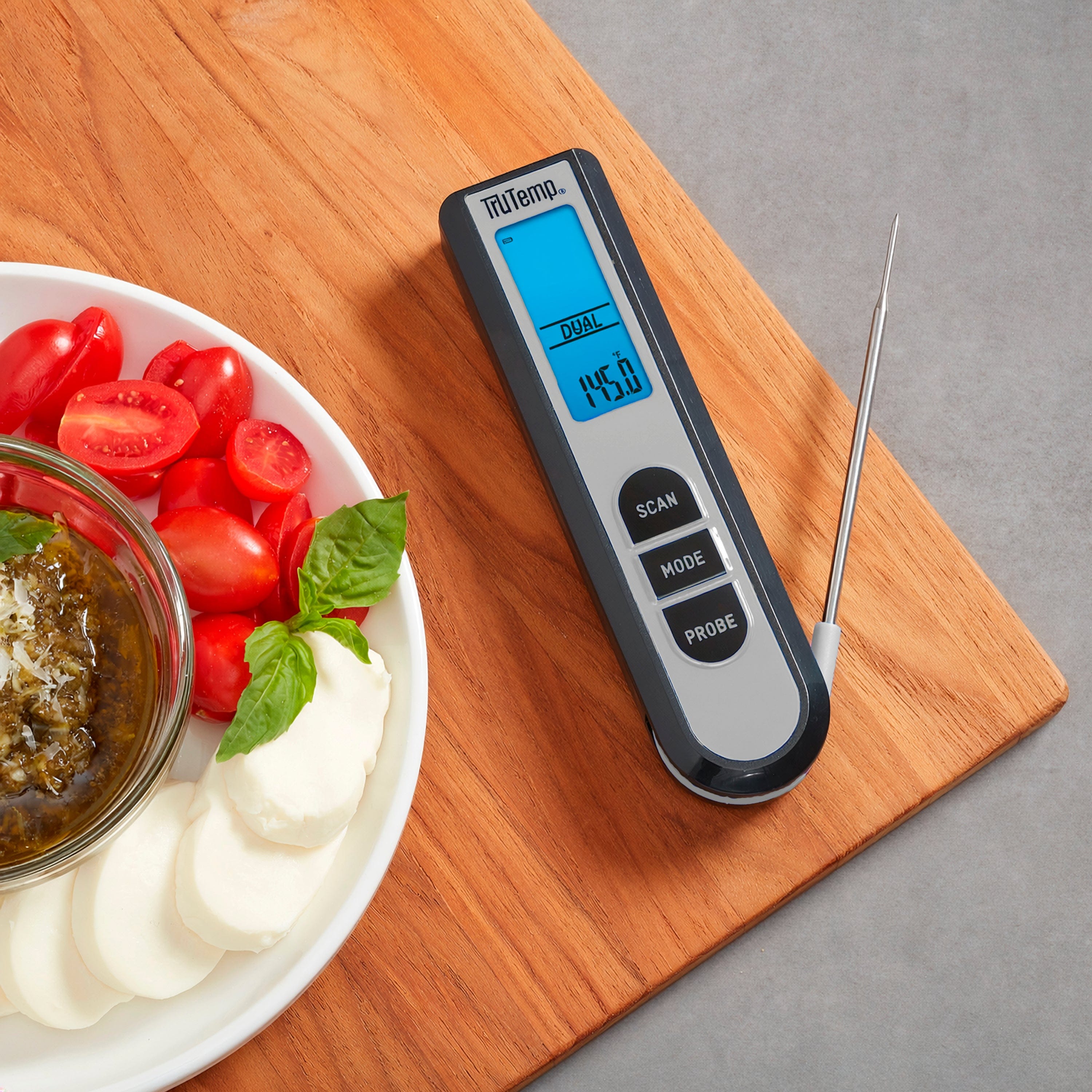 TruTemp Dual Infrared Thermometer Plus Meat Probe