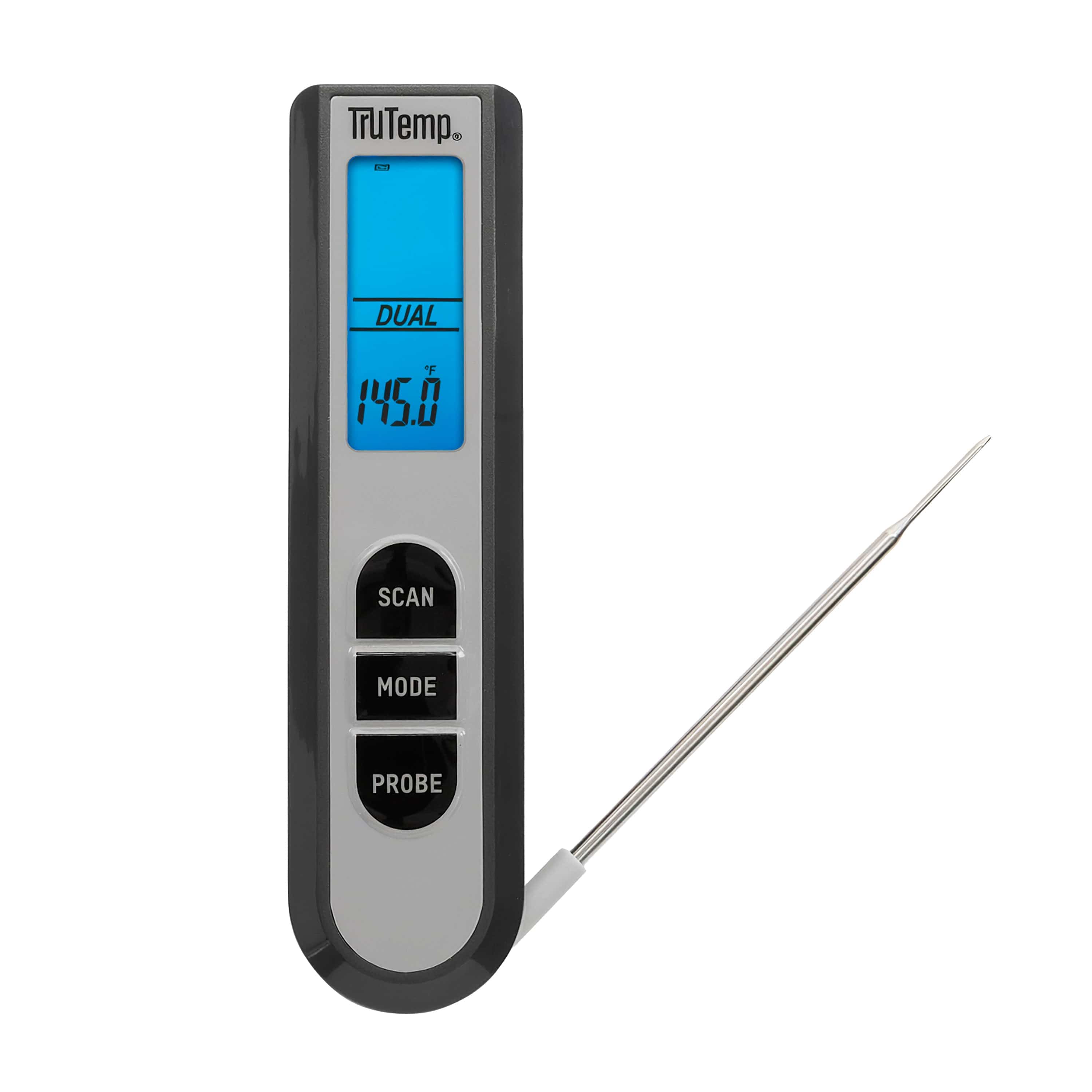 TruTemp Dual Infrared Thermometer Plus Meat Probe