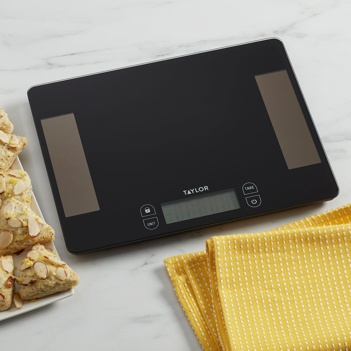 22lb Light Energy Powered Kitchen Scale