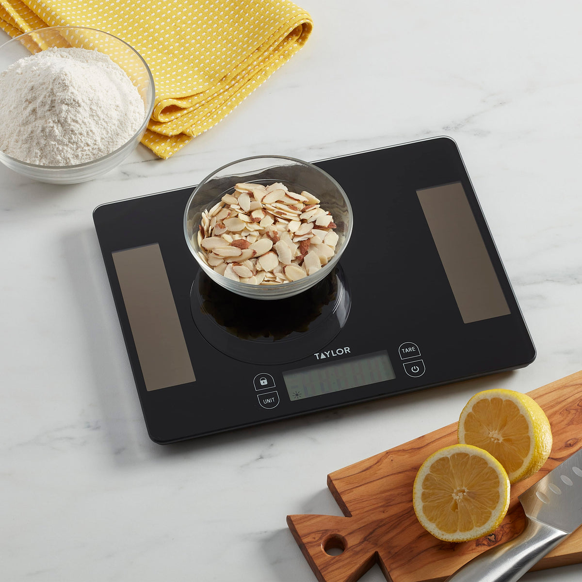22lb Light Energy Powered Kitchen Scale