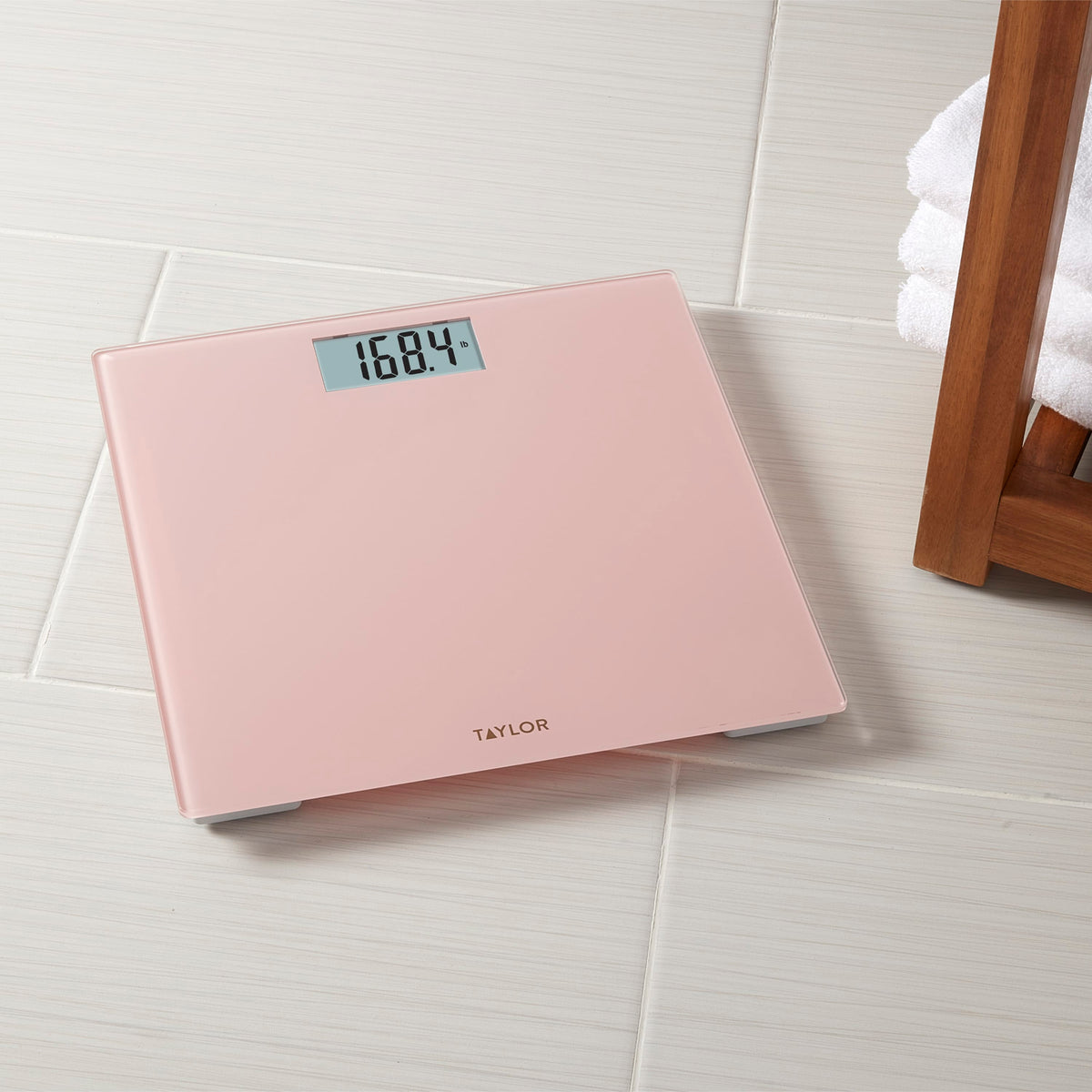 Digital Glass Body Scale, 400 lb. Capacity, Everyday Wellness Collection