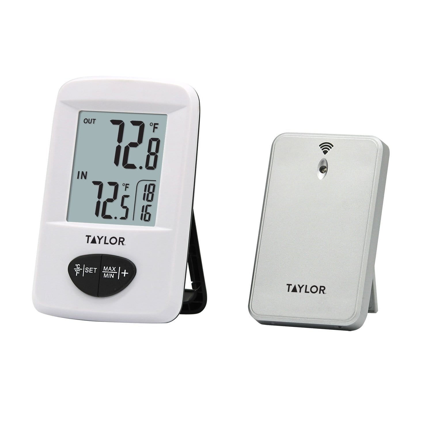 Wireless Weather Station with Clock – Taylor USA