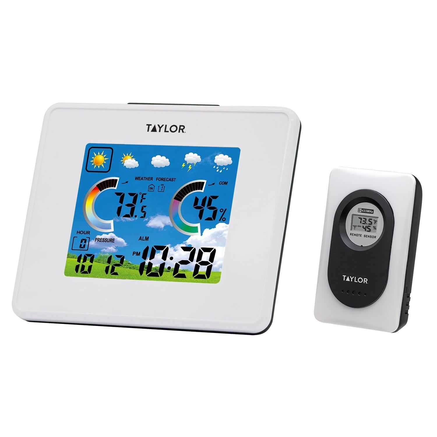 3 Channel Wireless Weather Station with Barometer – Taylor USA
