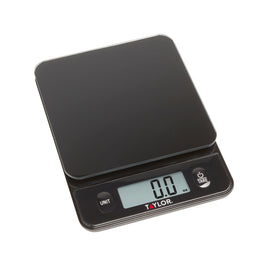 Glass Platform White Base Food Scale and Kitchen Scale Pesa