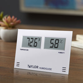Taylor 5329 Indoor And Outdoor Thermometer With Hygrometer: Tubed  Thermometers (077784053294-1)