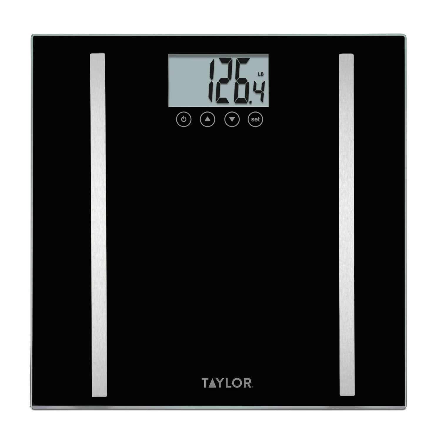 Body Composition Scale with Body Fat, Body Water and BMI – Taylor USA