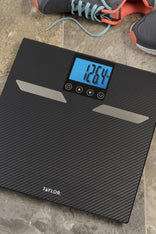 Carbon Fiber Digital Body Composition Scale – Taylor USA