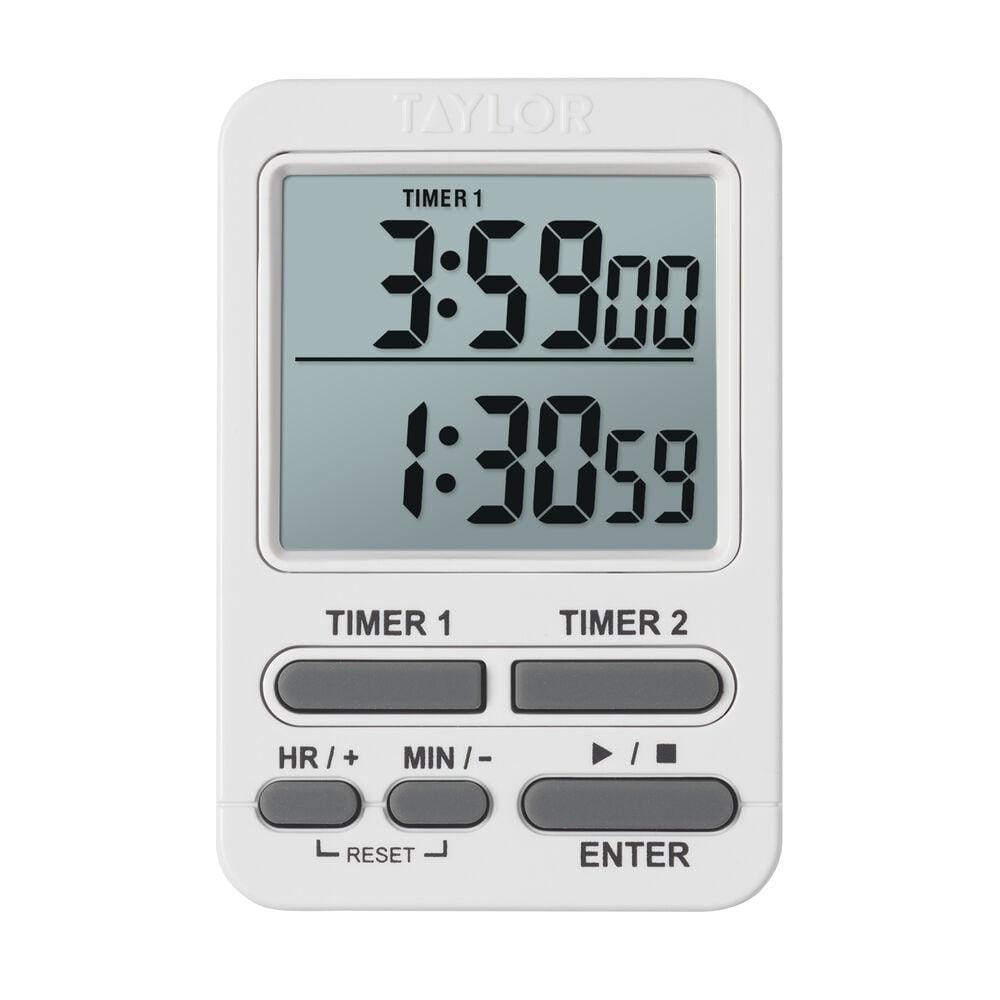 Dual Event Timer with Clock Taylor USA
