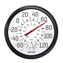 Taylor USA  Indoor/Outdoor Thermometer/Hygrometer - Hygrometers -  Environment