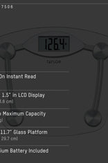Digital Glass Chrome Bathroom Scale