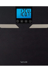 Carbon Fiber Digital Body Composition Scale – Taylor USA
